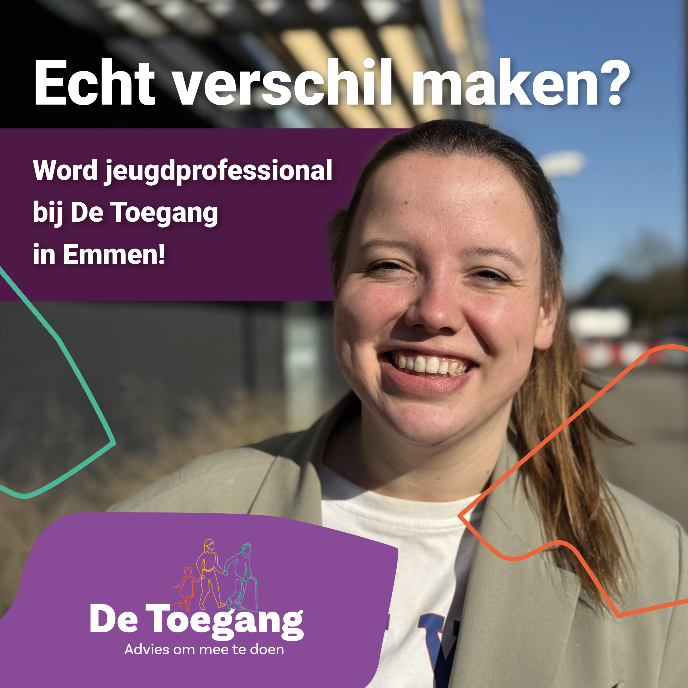 Vacature Jeugdprofessional / Toegangsmedewerker Jeugd (32–36 uur)